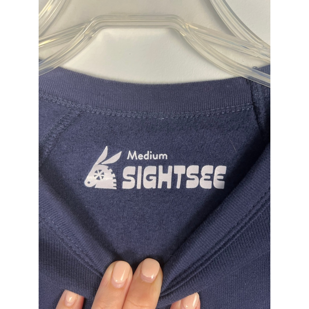 Women's Sightsee Sweatshirt Size M Blue - Picture 2 of 3
